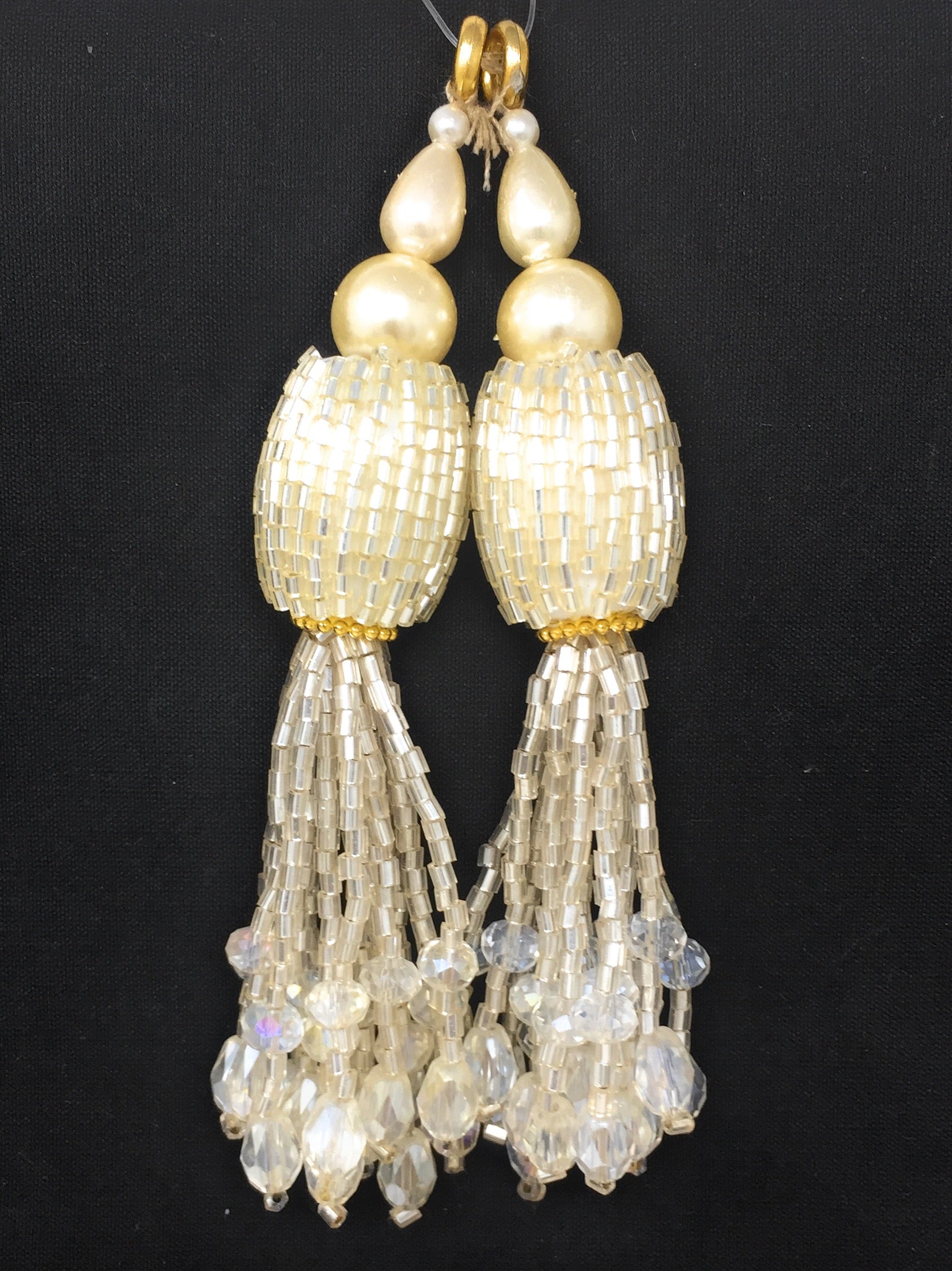 tassel blouse for saree Water Gold