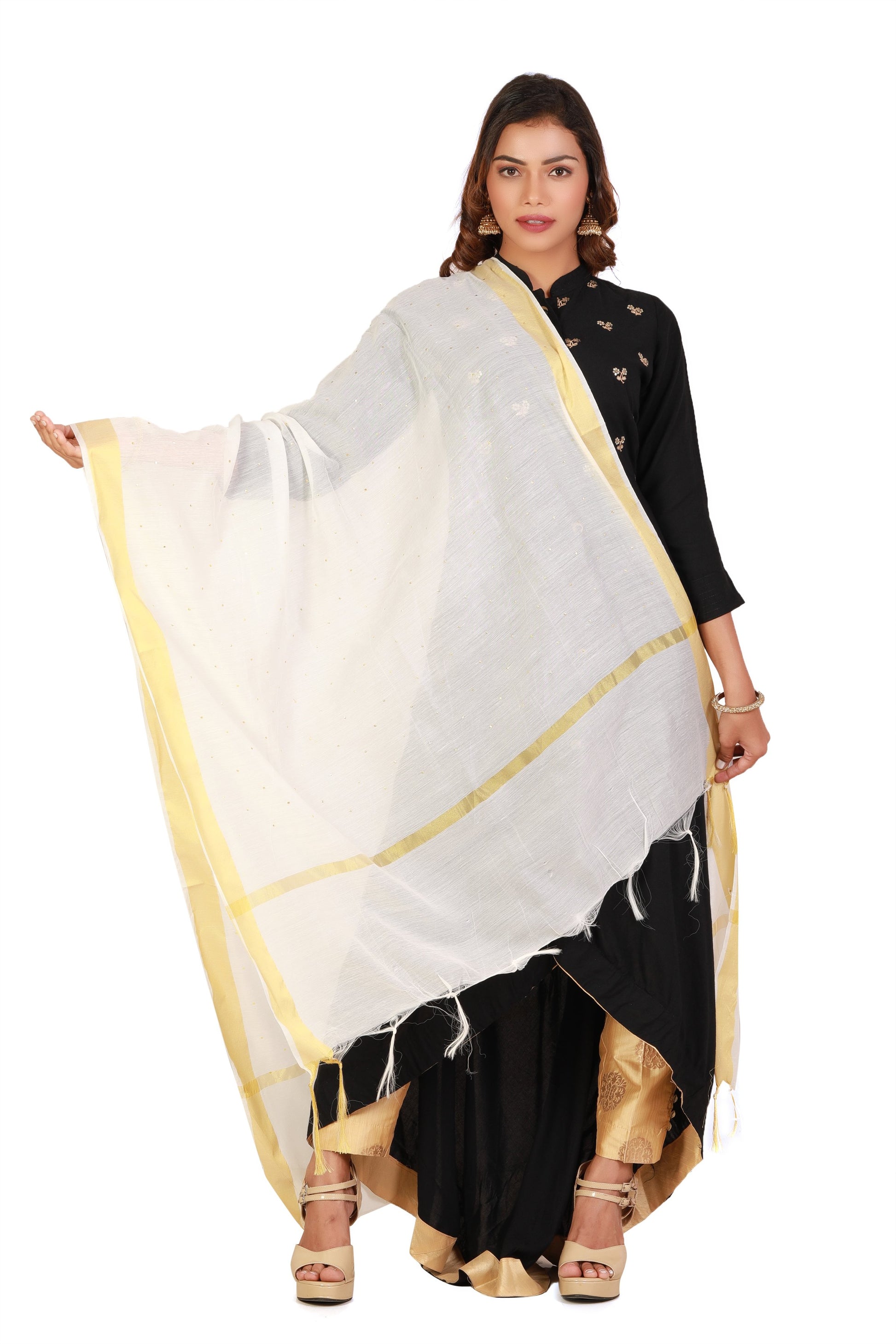 printed dupatta